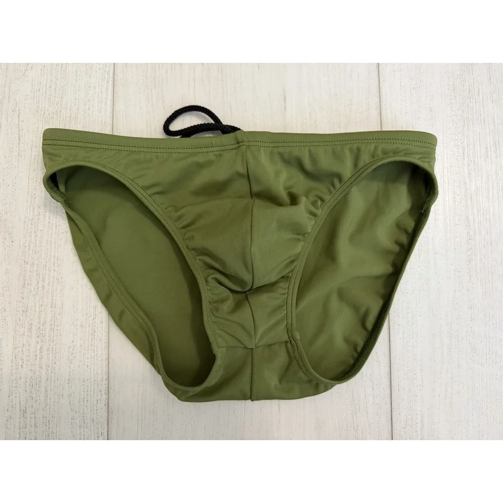 US MERMAN Men's Swim Brief Bikini Size 30 Green‎